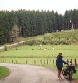 In de Belgische Ardennen, 
	vlakbij Neufchateau.