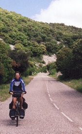 Afdaling naar de Herault.