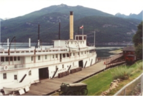 Riverboat in Kaslo